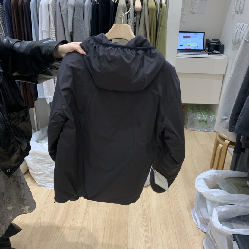 HAUS-A東大門實拍女士新款休閑推薦短款棉服羽絨服拉鏈棉質HAUSWOMEN短款棉服