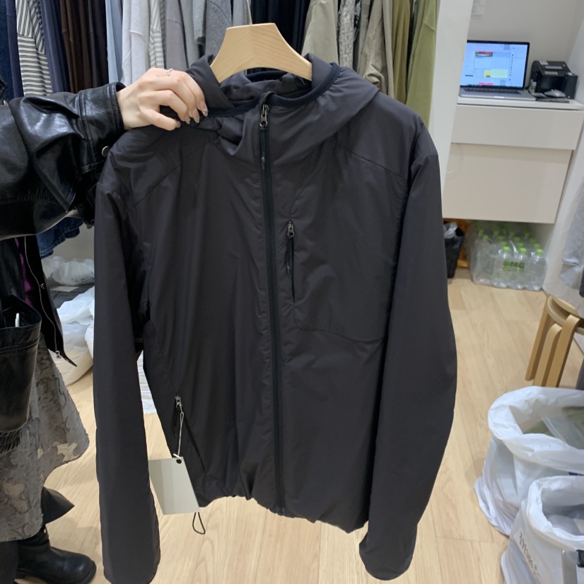 HAUS-A東大門實拍女士新款休閑推薦短款棉服羽絨服拉鏈棉質HAUSWOMEN短款棉服圖色2