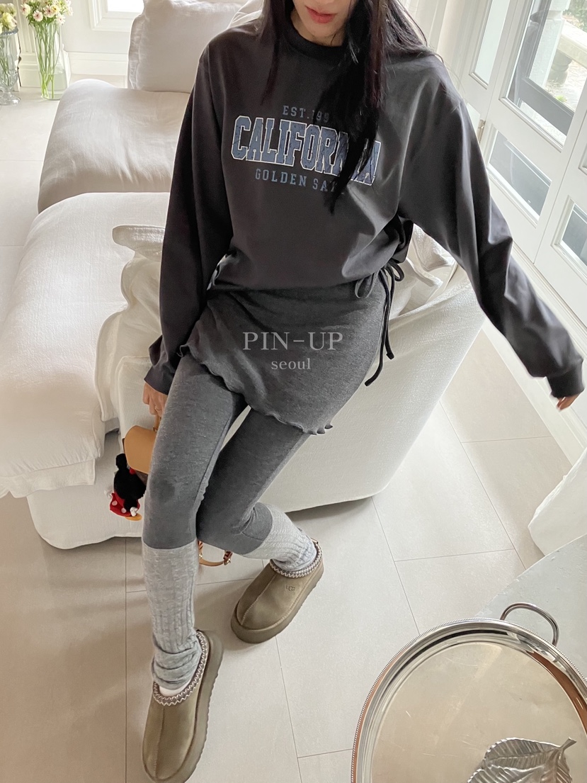 PIN-UP東大門直郵女裝新品熱賣時尚休閑推薦裙褲緊身褲保暖PIN-UP裙褲