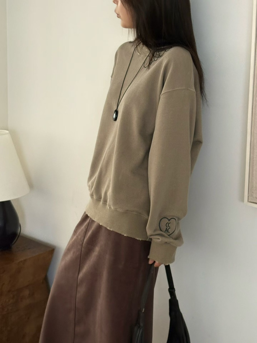 BINUS東大門代購女裝新品時尚人氣推薦休閑熱賣真品衛衣復古BINUS衛衣