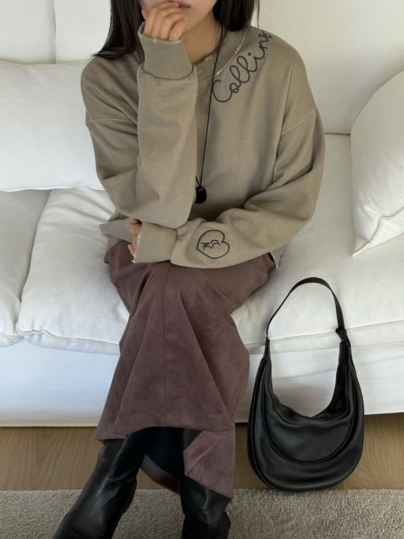 BINUS東大門代購女裝新品時尚人氣推薦休閑熱賣真品衛衣復古BINUS衛衣