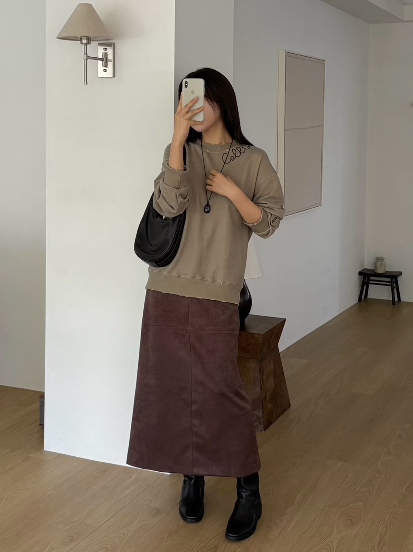 BINUS東大門代購女裝新品時尚人氣推薦休閑熱賣真品衛衣復古BINUS衛衣