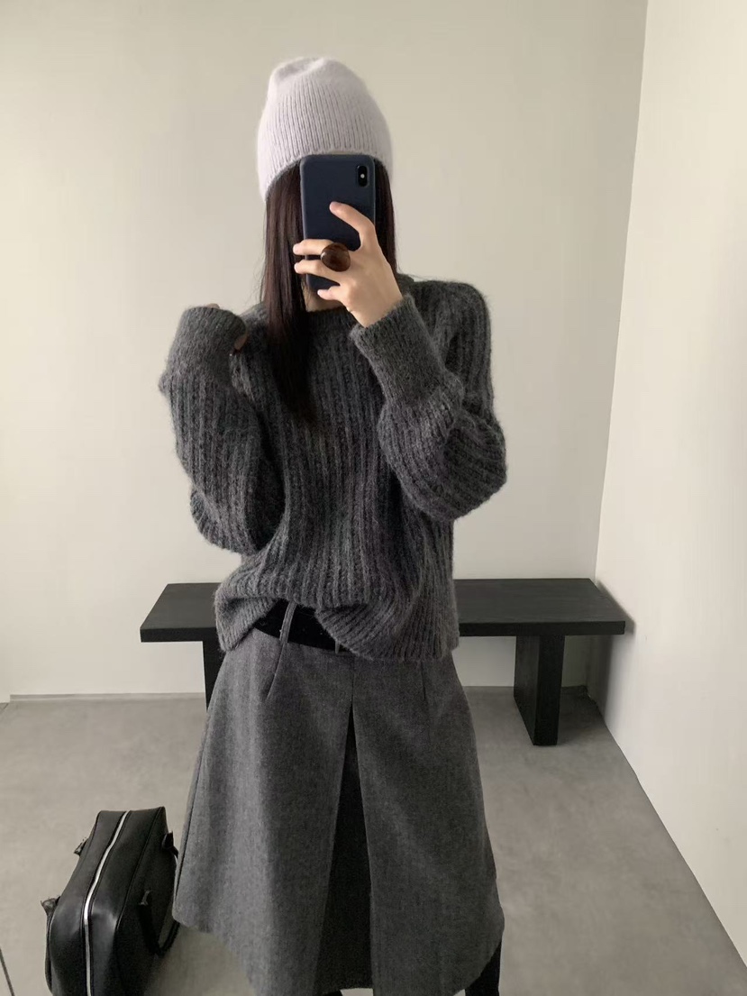 BONHEUR韓國代購女裝新款時尚推薦真品休閑人氣熱賣針織衫BONHEUR-2件起針織衫