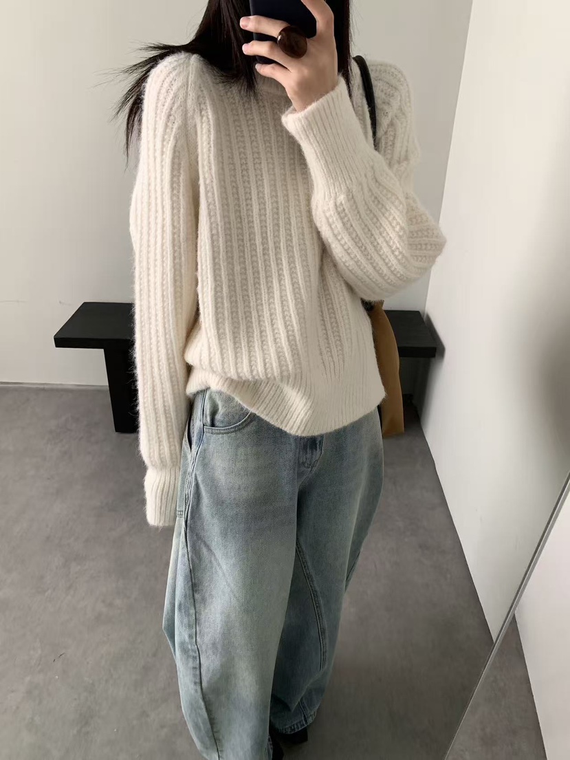 BONHEUR韓國代購女裝新款時尚推薦真品休閑人氣熱賣針織衫BONHEUR-2件起針織衫