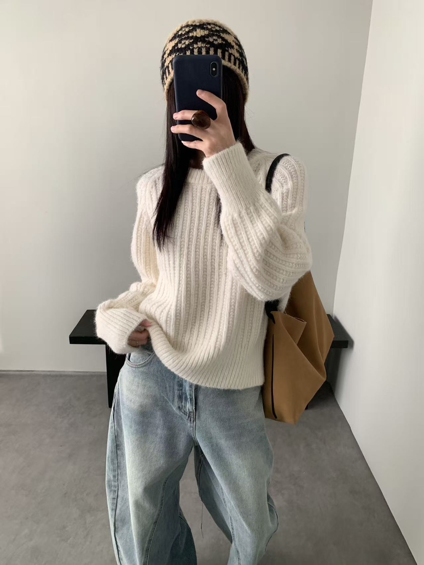 BONHEUR韓國代購女裝新款時尚推薦真品休閑人氣熱賣針織衫BONHEUR-2件起針織衫