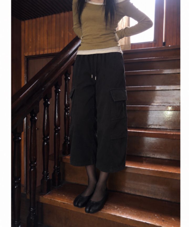 HEY/TO SEWING東大門實拍女裝新品推薦熱賣人氣短褲棉質BY HEY/TO SEWING短褲圖色1