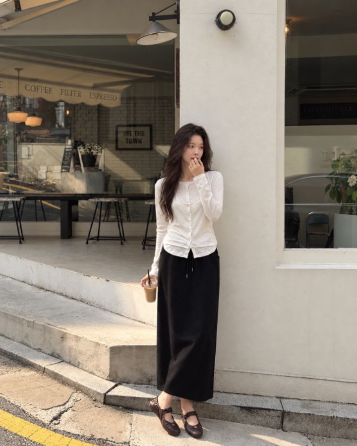 HEY/TO SEWING東大門代購女裝新品推薦時尚熱賣人氣長裙BY HEY/TO SEWING長裙