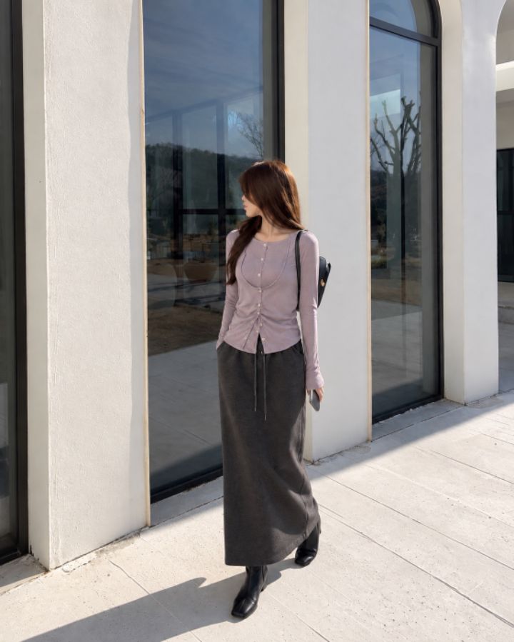 HEY/TO SEWING東大門代購女裝新品推薦時尚熱賣人氣長裙BY HEY/TO SEWING長裙