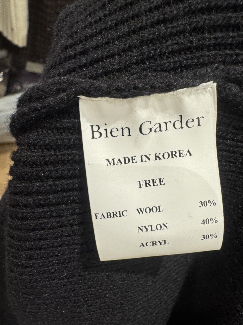BIEN GARDER韓國代購女裝新款熱賣真品時尚連衣裙紐扣長款BIEN GARDER連衣裙