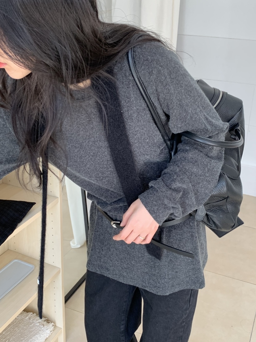 NOUVEAU東大門直郵女裝新品真品連衣裙不含圍巾插肩袖腰帶NOUVEAU連衣裙