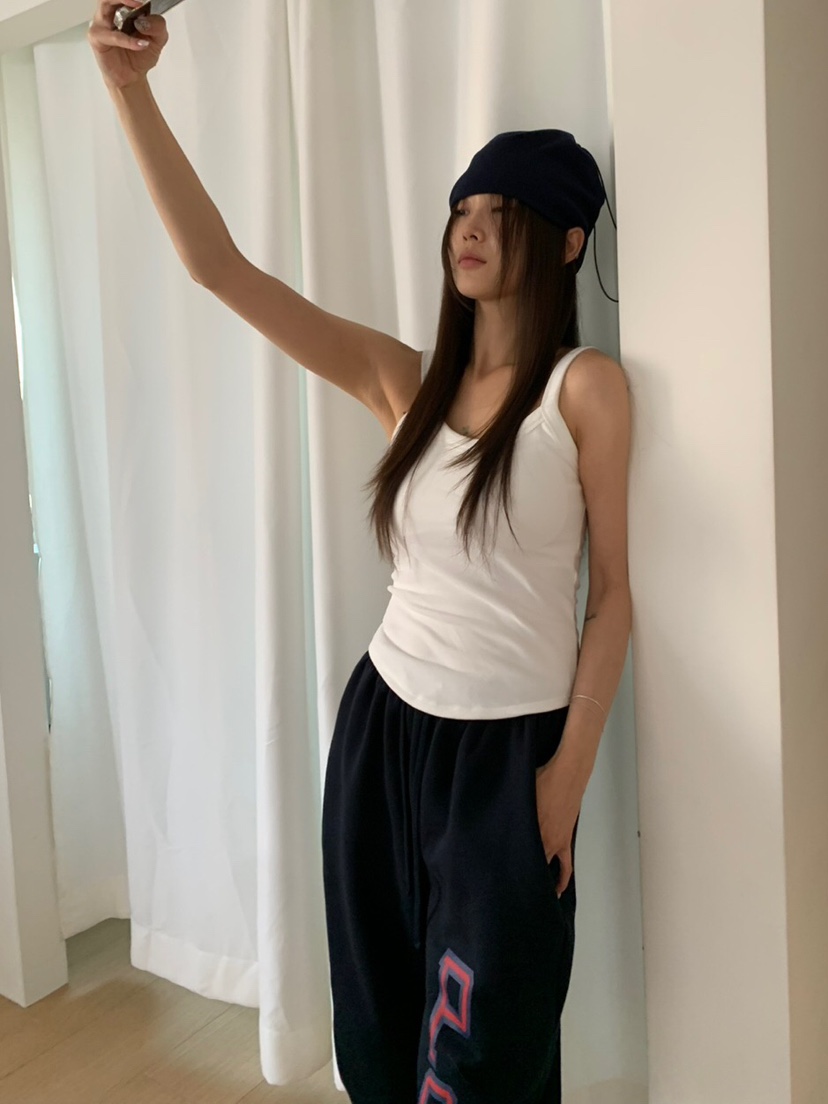 LIKEVAM東大門實拍女士新款推薦熱賣休閑人氣吊帶背心加絨LIKEVAM吊帶/背心