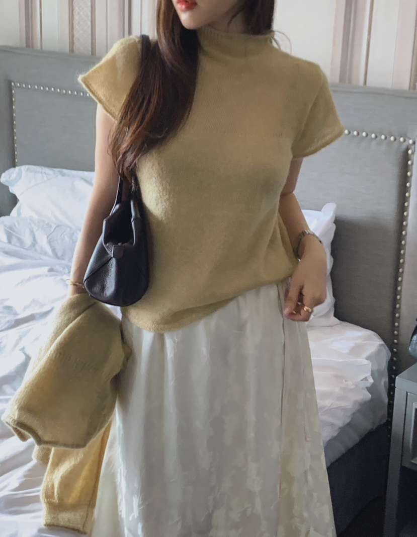 LA CREME東大門代購女士新品時尚休閑真品人氣針織衫馬海毛LA CREME針織衫