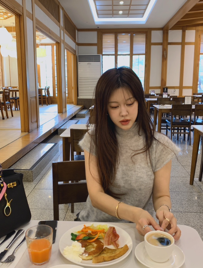 LA CREME東大門代購女士新品時尚休閑真品人氣針織衫馬海毛LA CREME針織衫