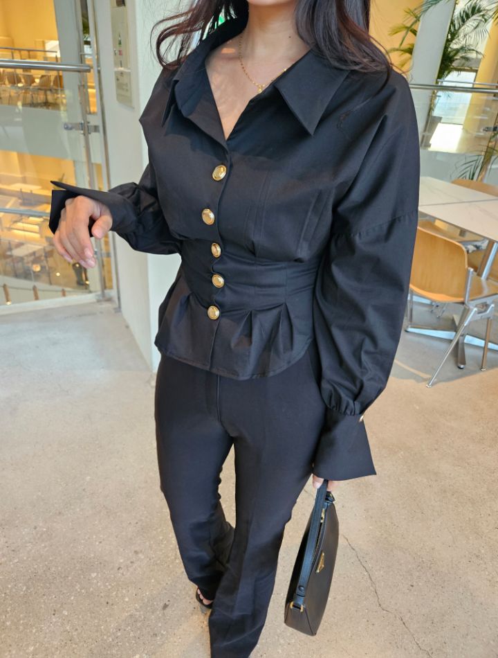 HIGH HEELS東大門實拍女士新款真品人氣時尚熱賣襯衫蕾絲衫HIGH HEELS襯衫/蕾絲衫
