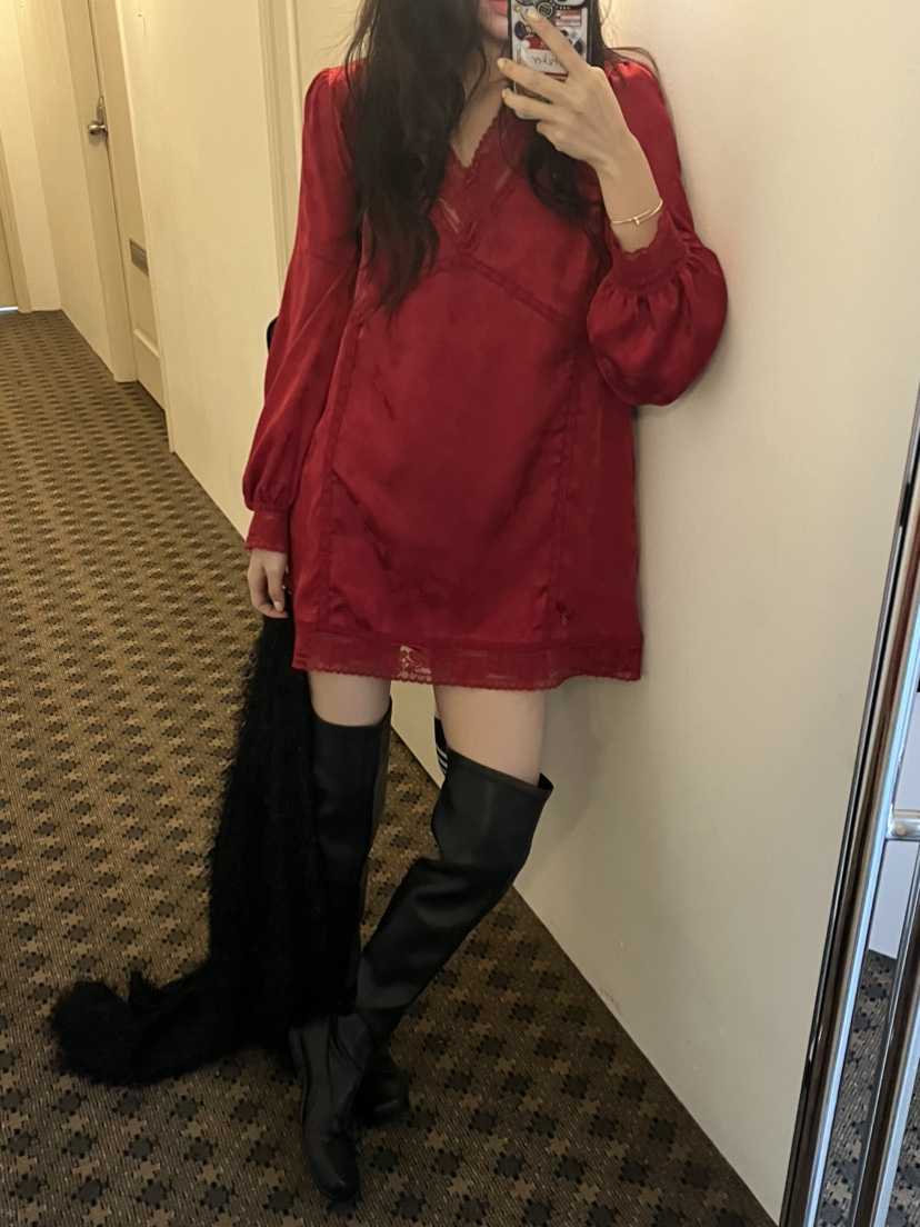 LOVE PULL韓國代購女士新款休閑職業真品熱賣人氣連衣裙OPSLOVE PULL連衣裙