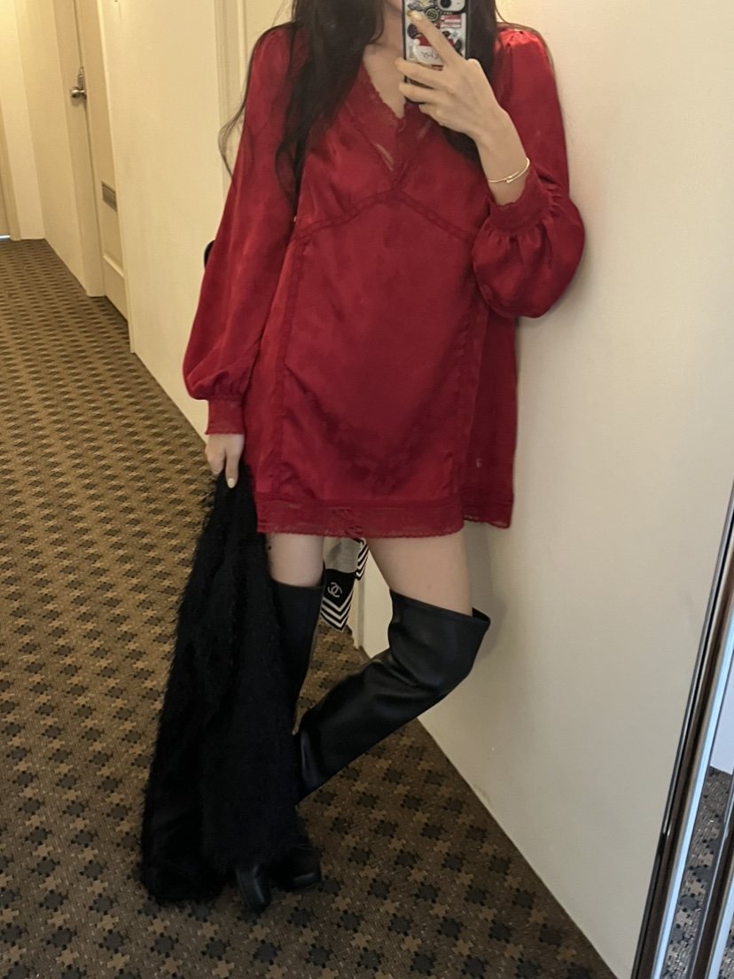 LOVE PULL韓國代購女士新款休閑職業真品熱賣人氣連衣裙OPSLOVE PULL連衣裙
