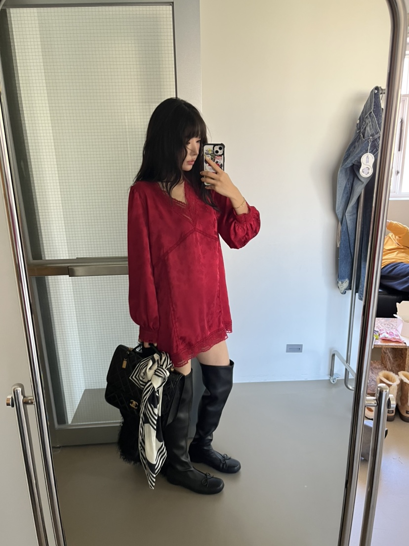 LOVE PULL韓國代購女士新款休閑職業真品熱賣人氣連衣裙OPSLOVE PULL連衣裙