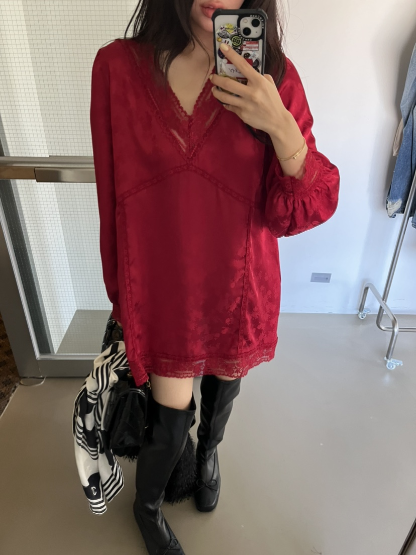 LOVE PULL韓國代購女士新款休閑職業真品熱賣人氣連衣裙OPSLOVE PULL連衣裙