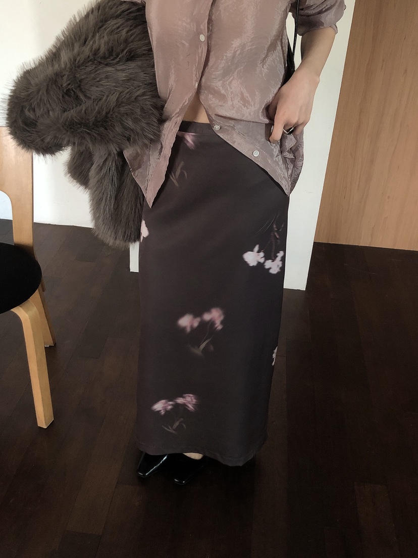 LE BUTTER韓國直郵女裝新款職業時尚真品休閑推薦熱賣長裙LE BUTTER長裙