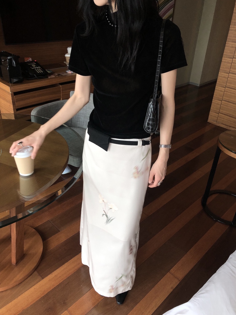 LE BUTTER韓國直郵女裝新款職業時尚真品休閑推薦熱賣長裙LE BUTTER長裙