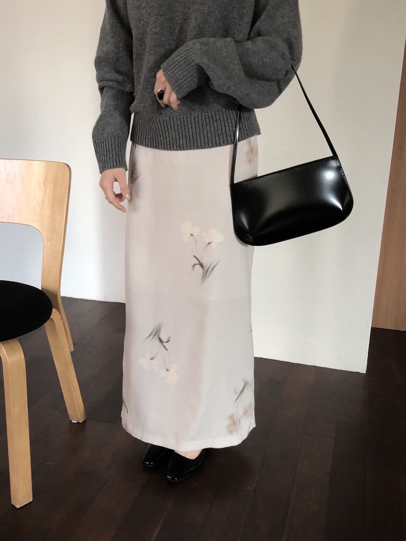 LE BUTTER韓國直郵女裝新款職業時尚真品休閑推薦熱賣長裙LE BUTTER長裙