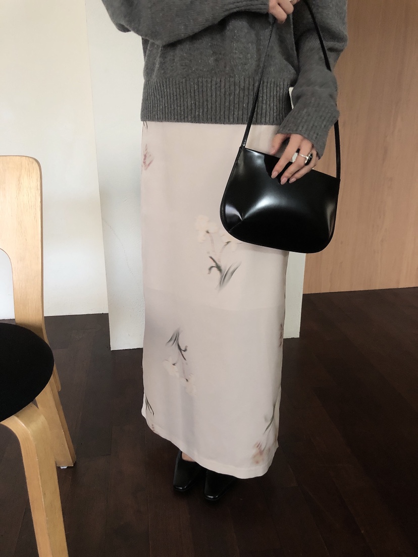 LE BUTTER韓國直郵女裝新款職業時尚真品休閑推薦熱賣長裙LE BUTTER長裙