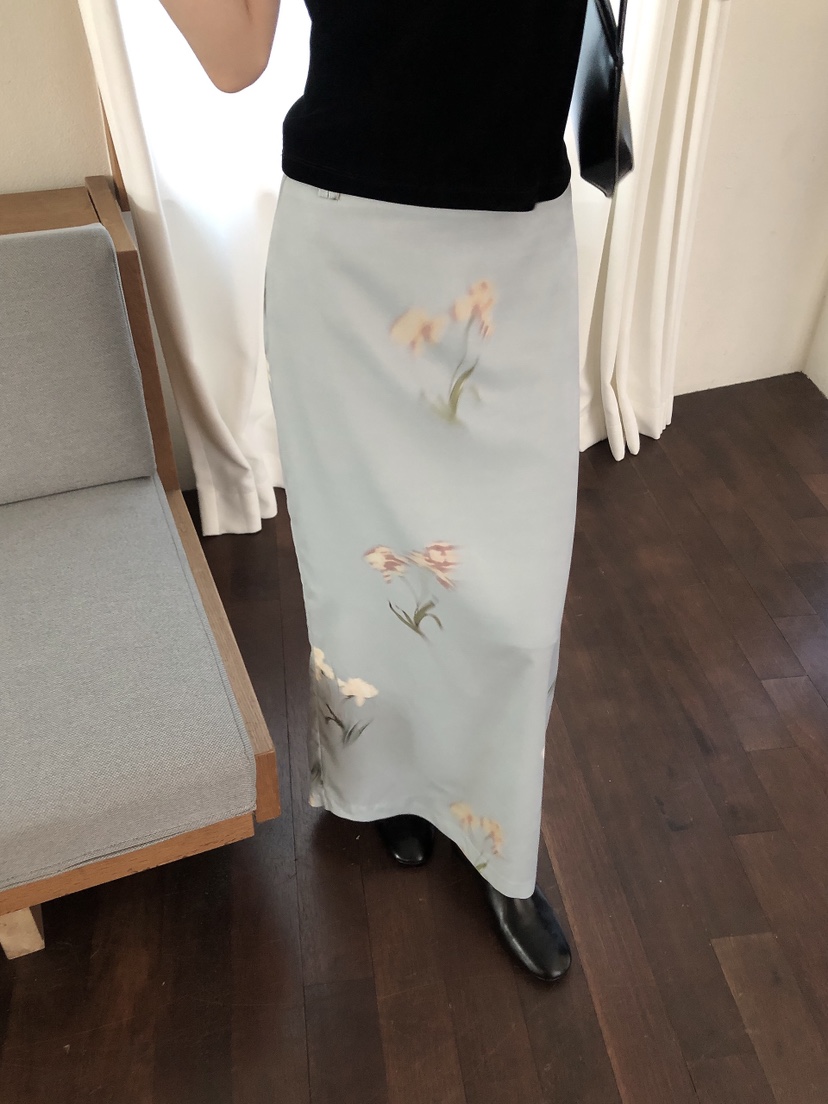 LE BUTTER韓國直郵女裝新款職業時尚真品休閑推薦熱賣長裙LE BUTTER長裙