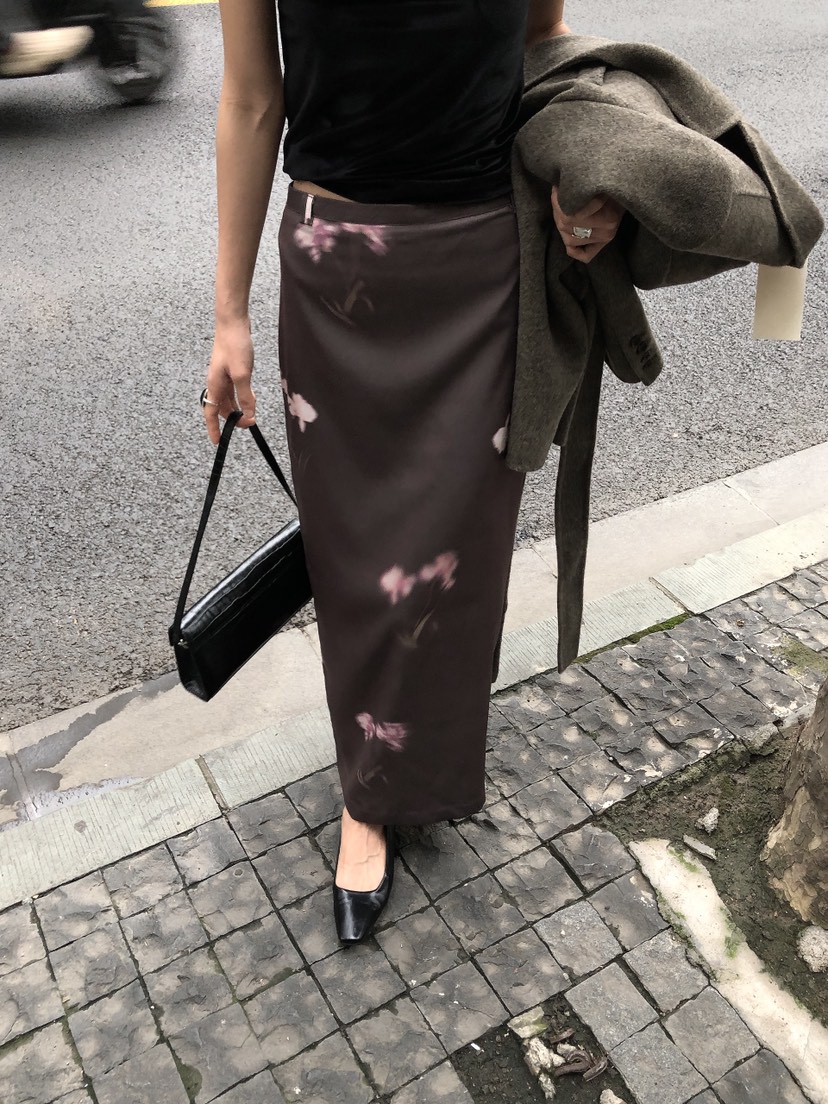 LE BUTTER韓國直郵女裝新款職業時尚真品休閑推薦熱賣長裙LE BUTTER長裙圖色1