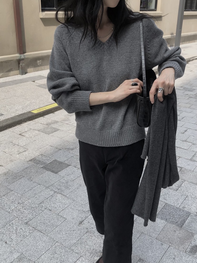 LE BUTTER東大門代購女裝新款休閑時尚真品推薦針織衫羊絨LE BUTTER針織衫