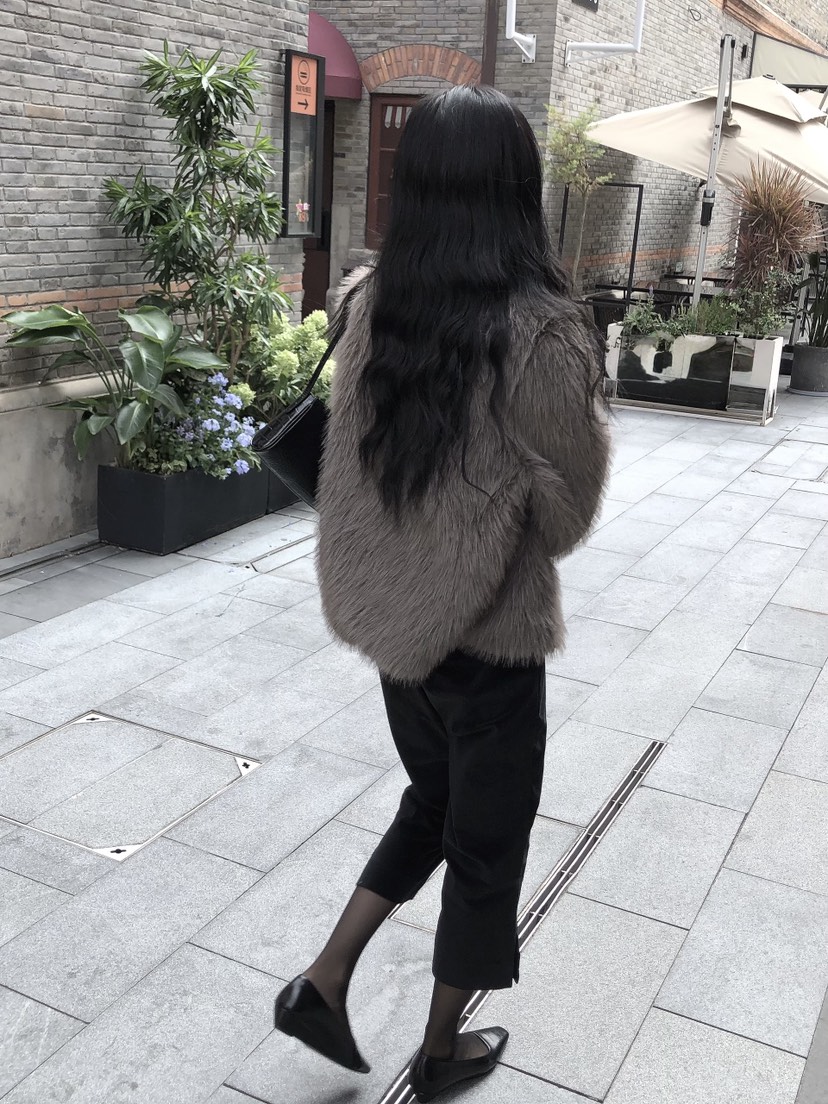 LE BUTTER韓國代購女裝新品時尚休閑職業熱賣人氣短款大衣LE BUTTER短款大衣
