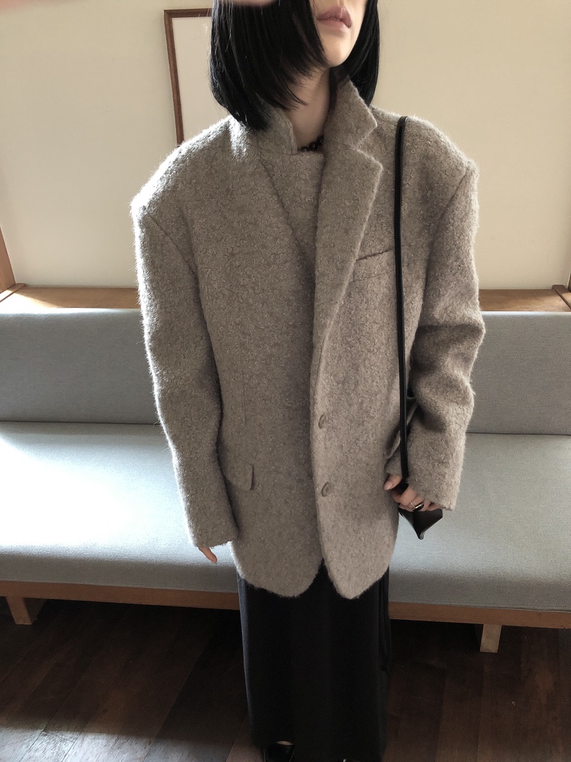 LE BUTTER東大門代購女士新品推薦真品休閑熱賣人氣夾克LE BUTTER夾克圖色1