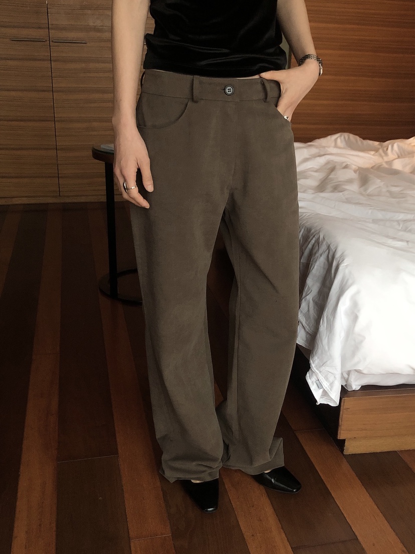 LE BUTTER韓國直郵女士新款時尚真品推薦熱賣人氣休閑褲LE BUTTER休閑褲