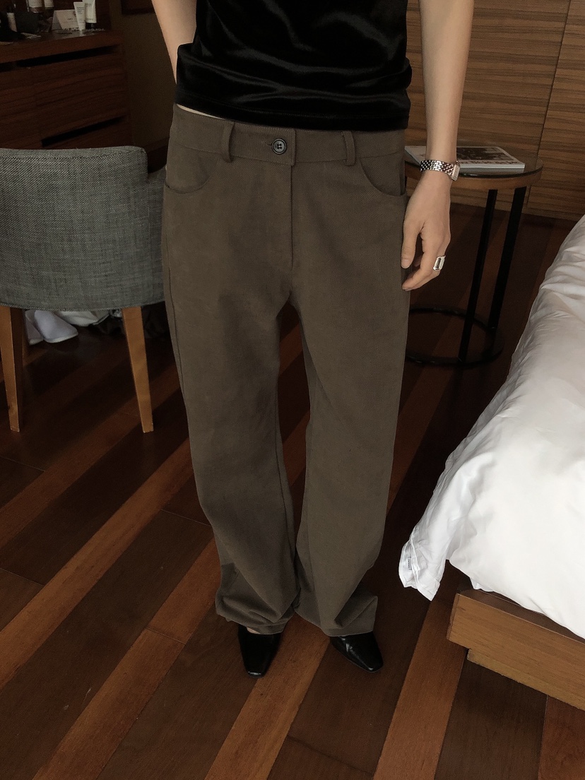 LE BUTTER韓國直郵女士新款時尚真品推薦熱賣人氣休閑褲LE BUTTER休閑褲