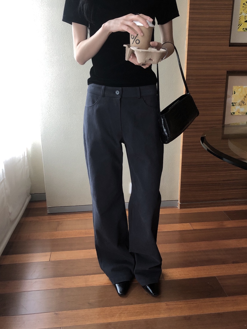 LE BUTTER韓國直郵女士新款時尚真品推薦熱賣人氣休閑褲LE BUTTER休閑褲圖色2