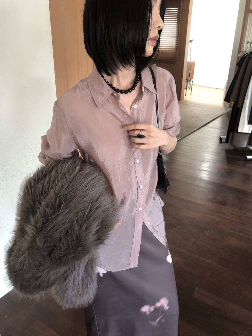 LE BUTTER韓國直郵女士新品推薦真品人氣熱賣襯衫蕾絲衫LE BUTTER襯衫/蕾絲衫