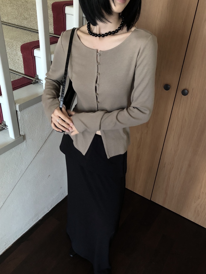 LE BUTTER韓國直郵女裝新品真品推薦人氣熱賣時尚開衫開襟LE BUTTER開衫