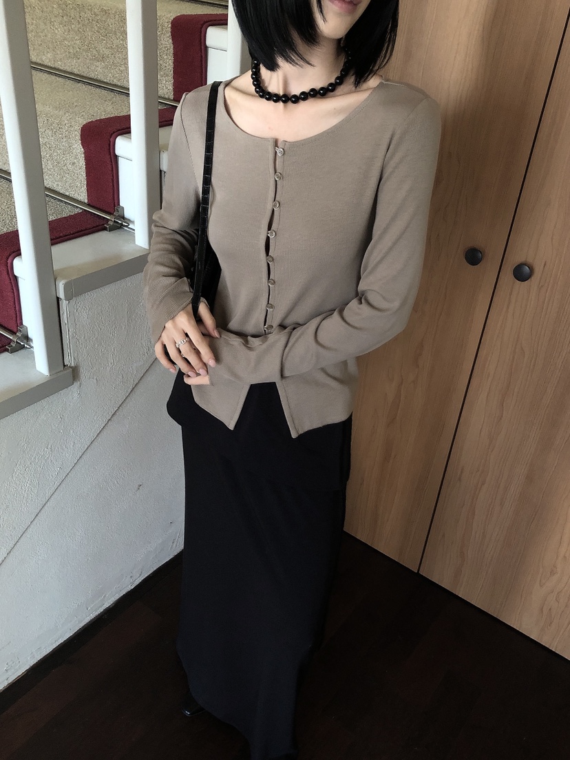 LE BUTTER韓國直郵女裝新品真品推薦人氣熱賣時尚開衫開襟LE BUTTER開衫