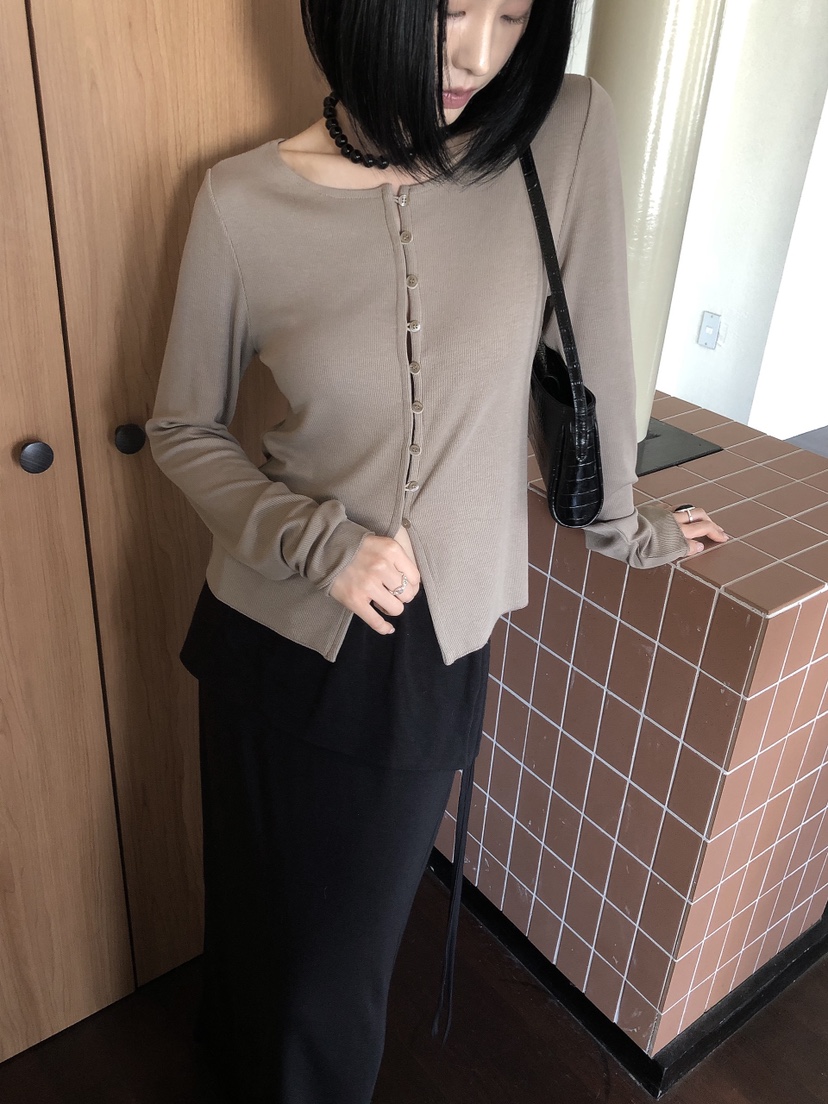 LE BUTTER韓國直郵女裝新品真品推薦人氣熱賣時尚開衫開襟LE BUTTER開衫