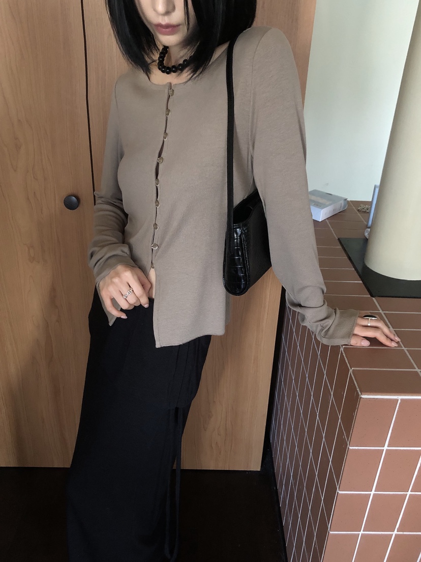 LE BUTTER韓國直郵女裝新品真品推薦人氣熱賣時尚開衫開襟LE BUTTER開衫
