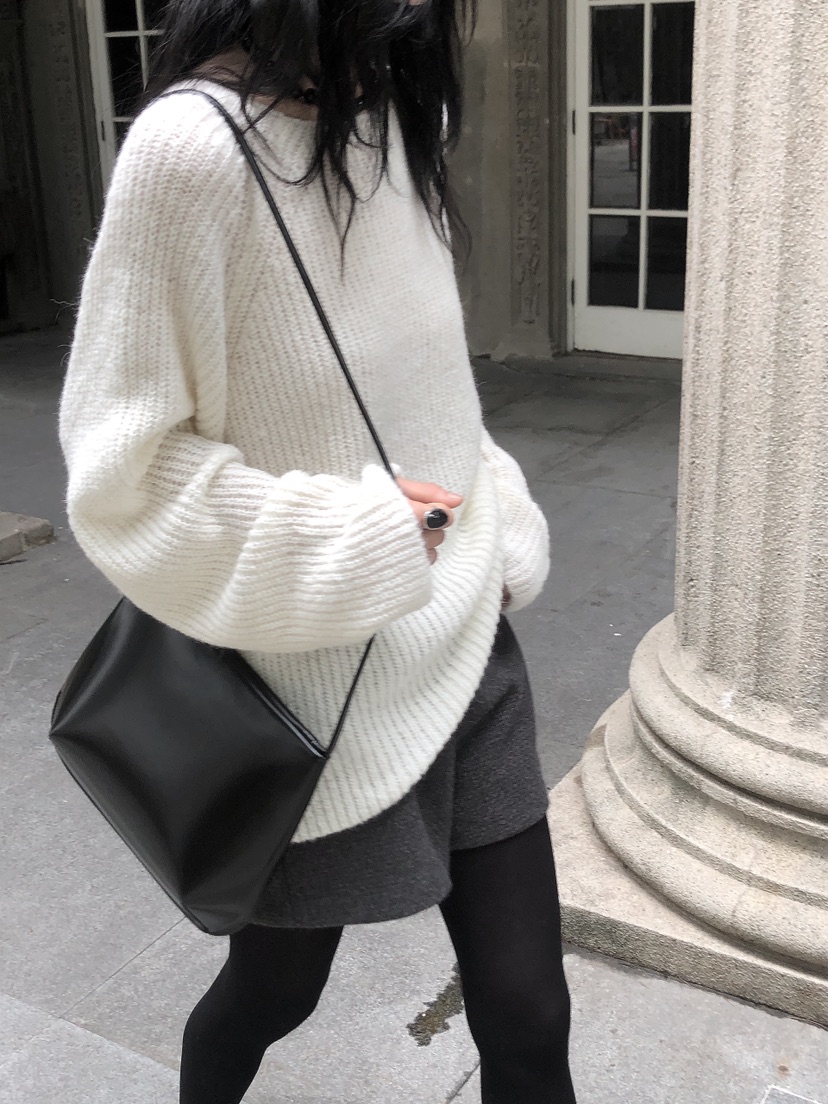 LE BUTTER東大門直郵女士新品休閑時尚熱賣針織衫羊駝毛LE BUTTER針織衫