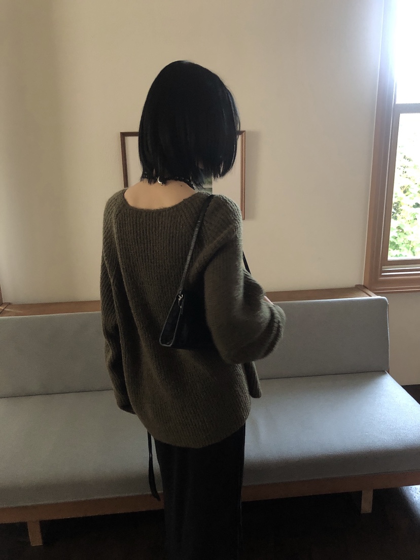 LE BUTTER東大門直郵女士新品休閑時尚熱賣針織衫羊駝毛LE BUTTER針織衫