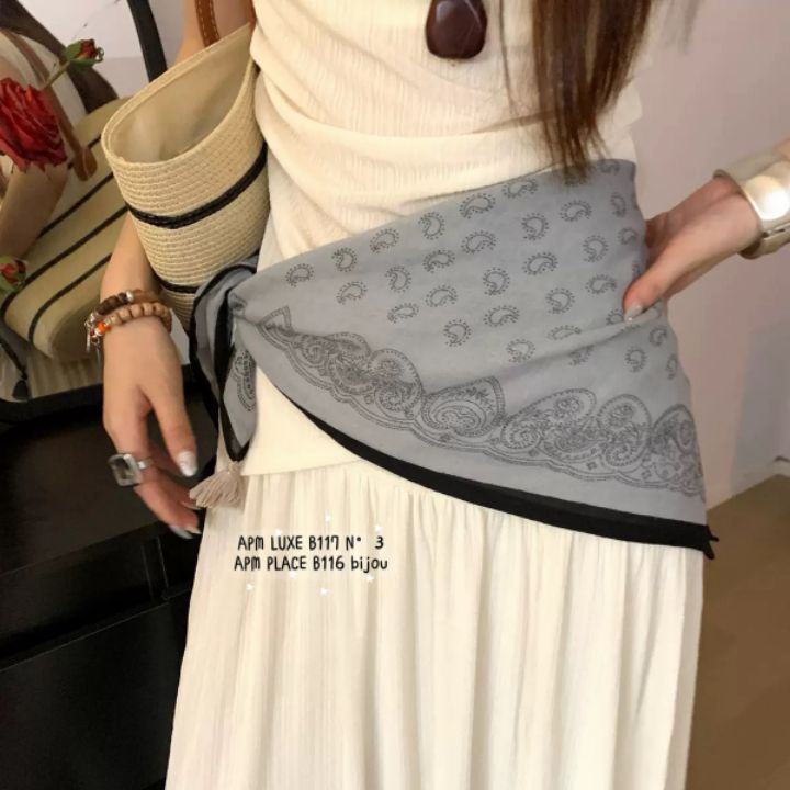 N3韓國直郵女裝新款人氣休閑真品熱賣推薦時尚職業圍巾披肩N3圍巾/披肩