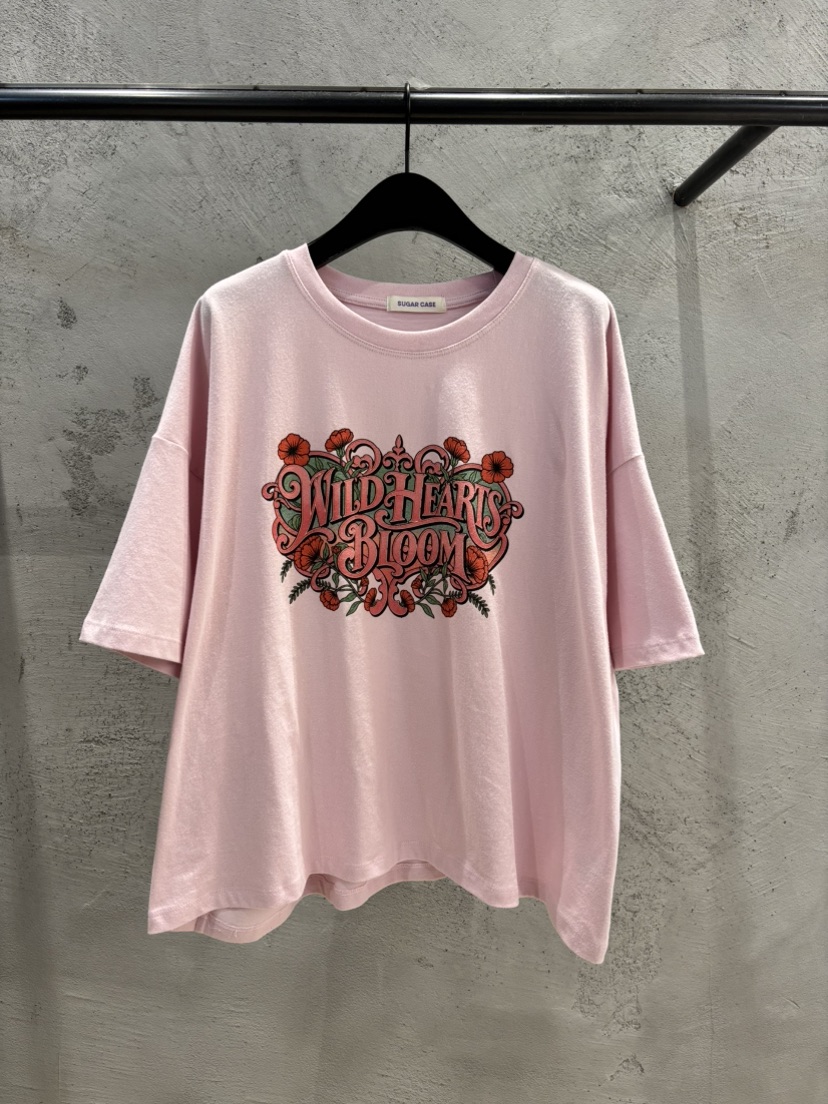 SUGAR CASE東大門直郵女裝新款人氣職業時尚休閑熱賣T恤SUGAR CASET恤圖色1