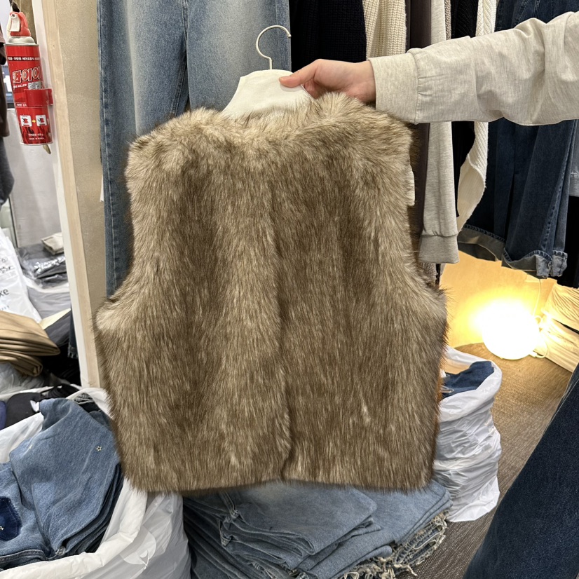 VINTAGE VIBE韓國直郵女裝新品熱賣休閑時尚人氣推薦馬甲VINTAGE VIBE馬甲