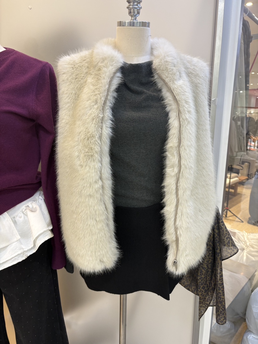 SHOP POSTER韓國代購女裝新品真品休閑人氣馬甲不含內搭SHOP POSTER馬甲圖色2