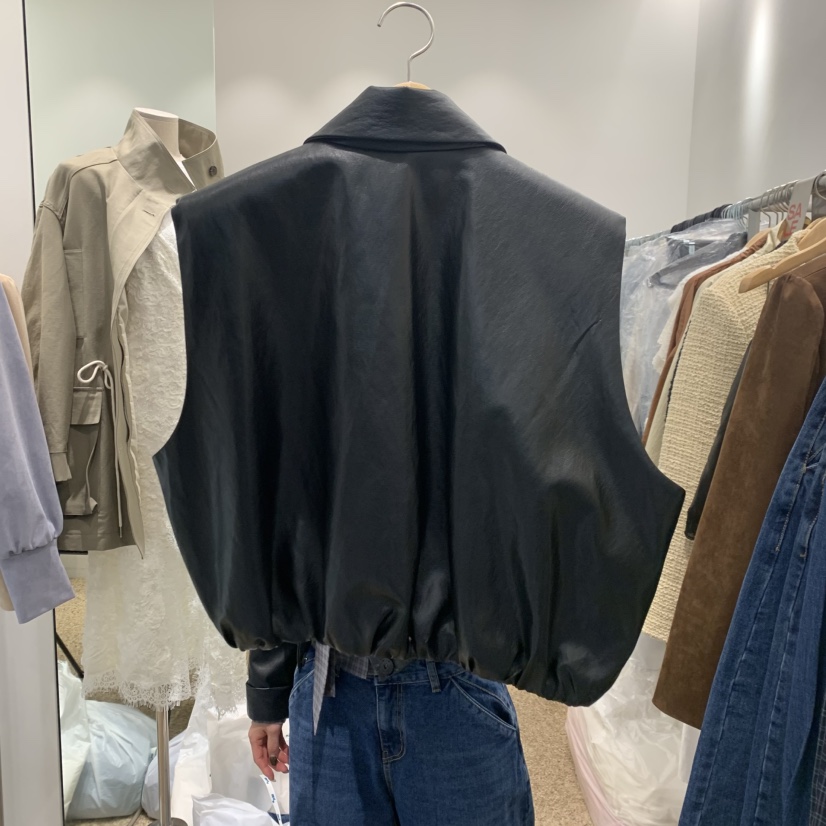 A東大門代購女士新款推薦人氣真品熱賣休閑職業時尚馬甲A STORE馬甲