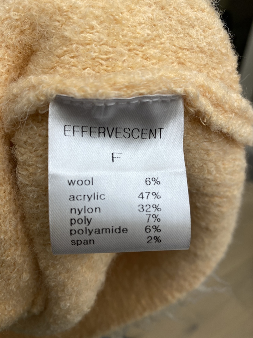 EFFERVESCENT韓國直郵女士新品休閑職業推薦人氣熱賣毛衣evc/effervescent毛衣