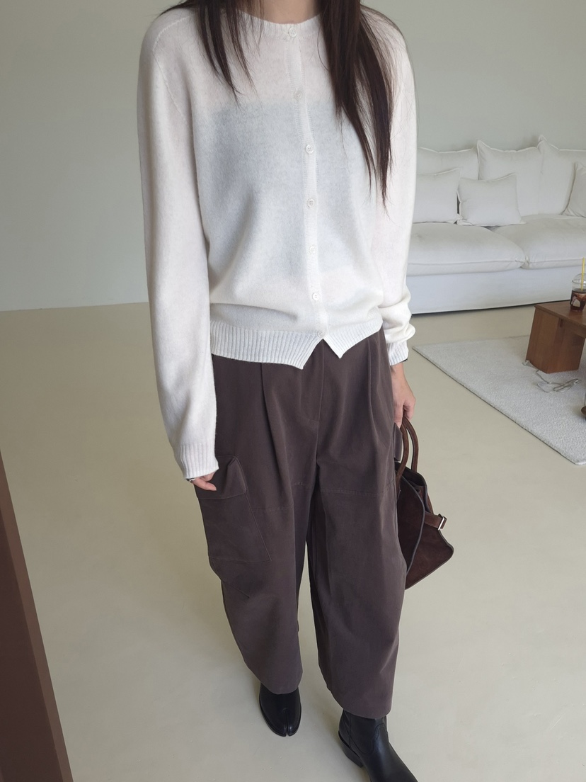 OUS/INCH-L東大門實拍女裝新品職業休閑熱賣人氣開衫開衫OUS/INCH開衫圖色1