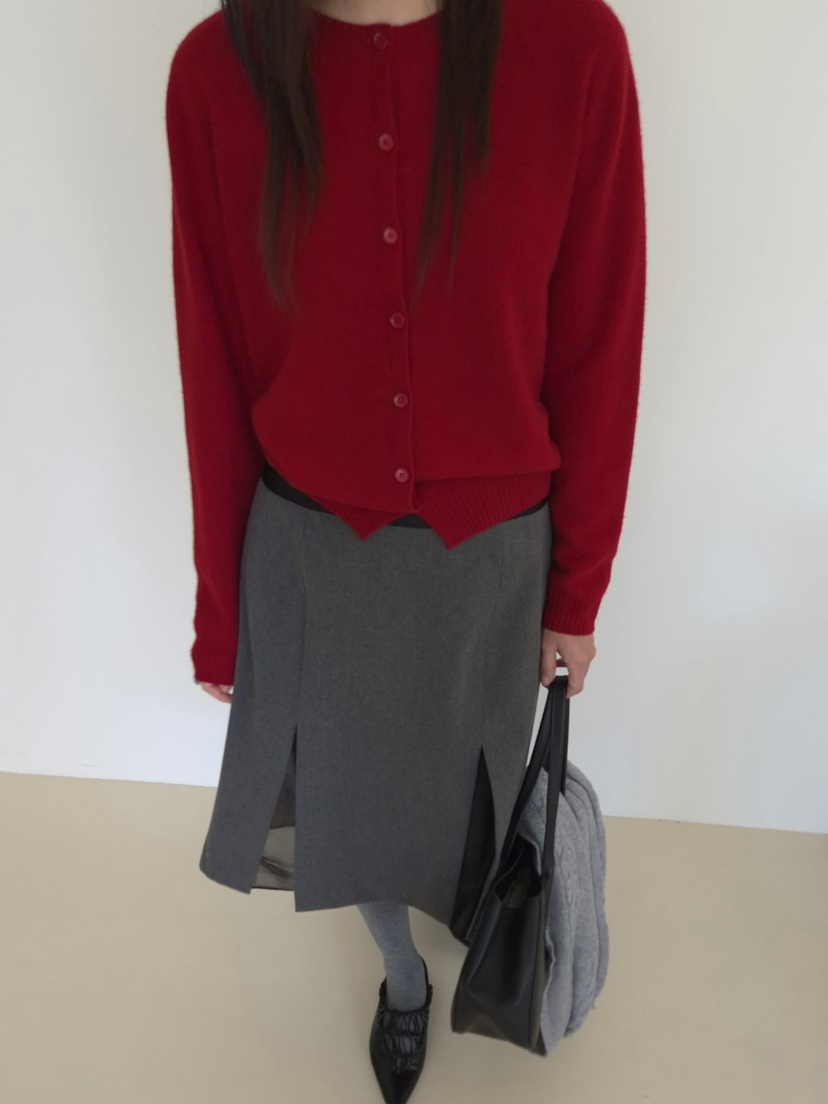 OUS/INCH-L東大門實拍女裝新品職業休閑熱賣人氣開衫開衫OUS/INCH開衫圖色2