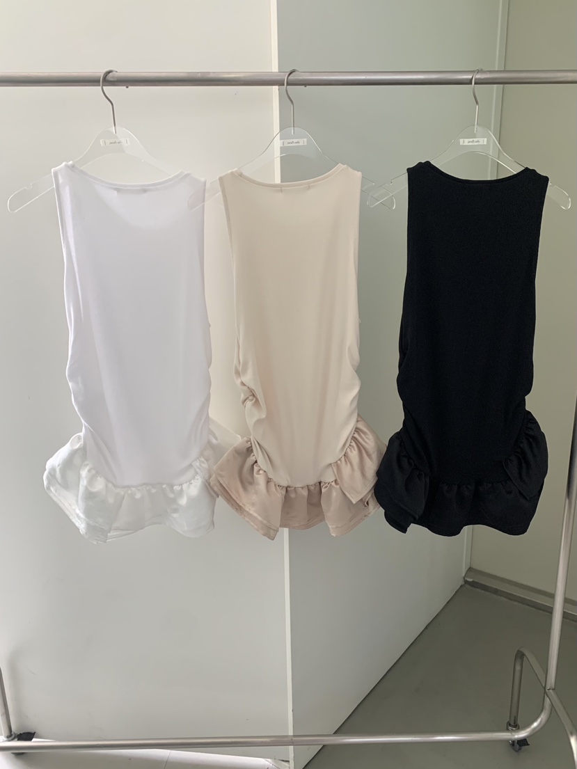 SHOP POSTER東大門實拍女裝新品休閑真品推薦人氣吊帶背心SHOP POSTER吊帶/背心